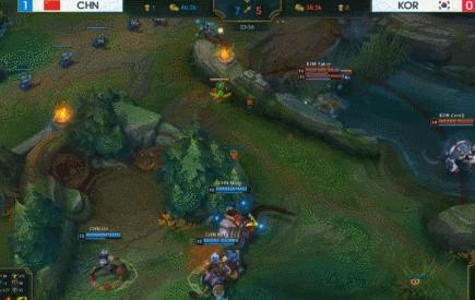 LOL亚运决赛：中韩放手一搏，Faker加李奥登场演绎绝地翻盘！