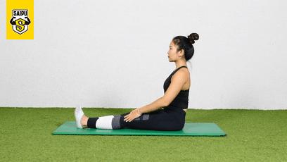 站立式瘦小腿运动,瘦身锻炼简单动作床上懒人操