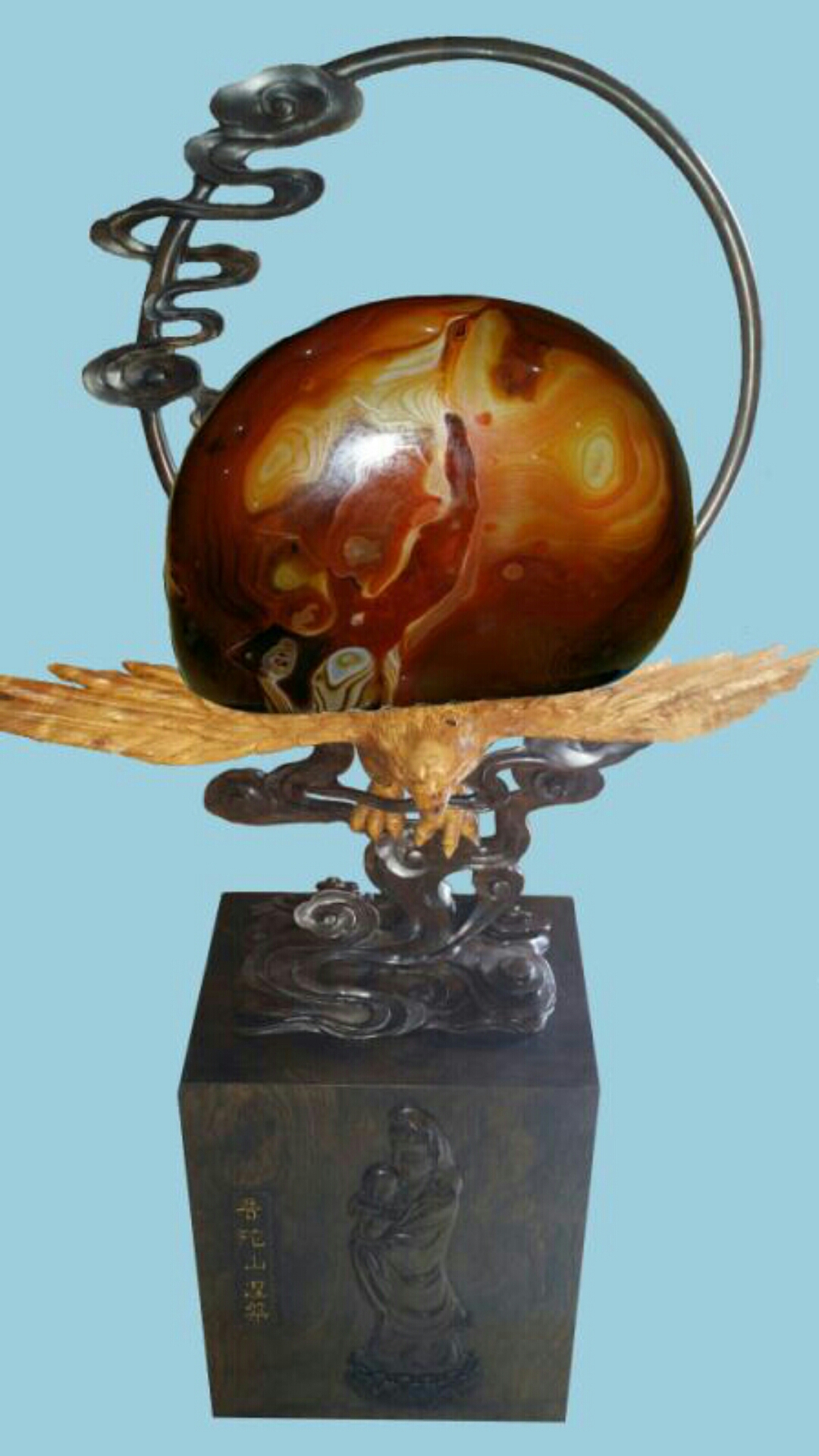 分享《普陀山涅槃》奇石无价的神秘性