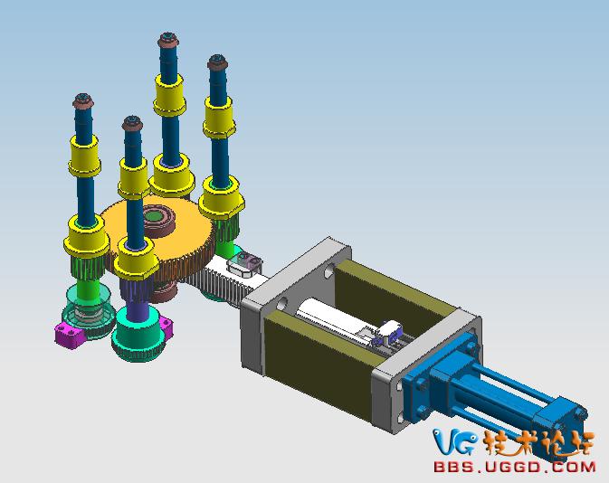 卸螺纹模具的原理,脱螺纹模具设计原理