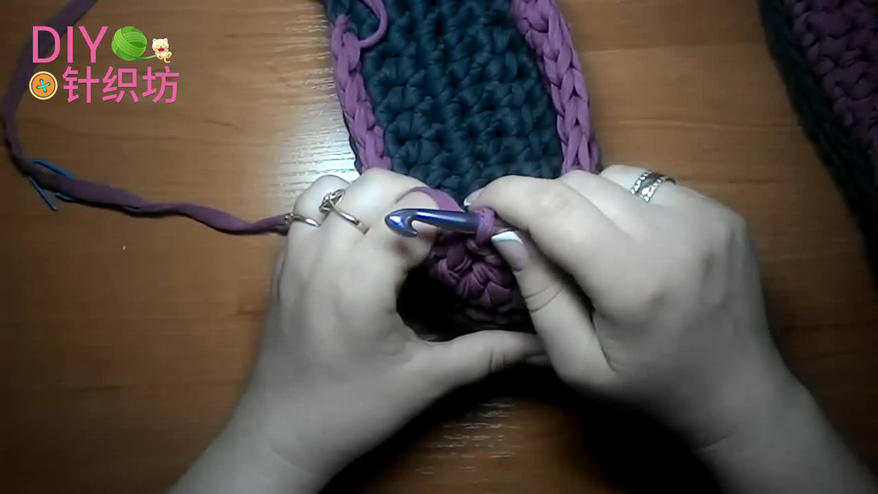 「家居针织」拖鞋不够用，教你制作针织拖鞋