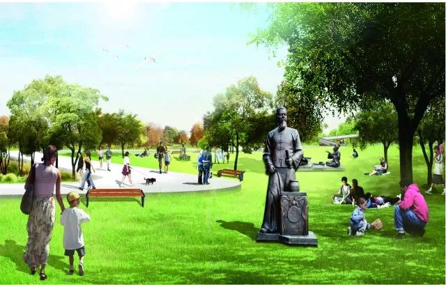 青岛市西海岸中央公园图片,青岛新建公园效果图