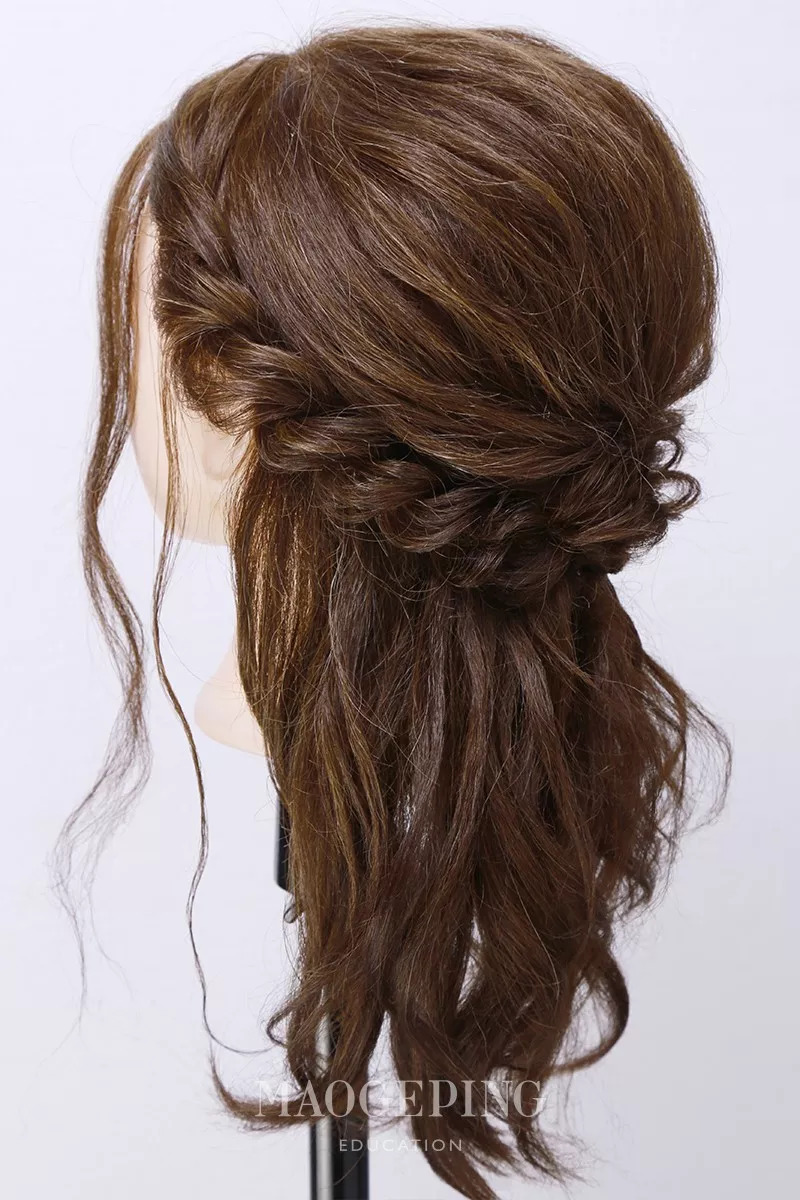 女童8-9岁中短发怎么扎简单又漂亮,30岁短发怎么扎好看又简单漂亮