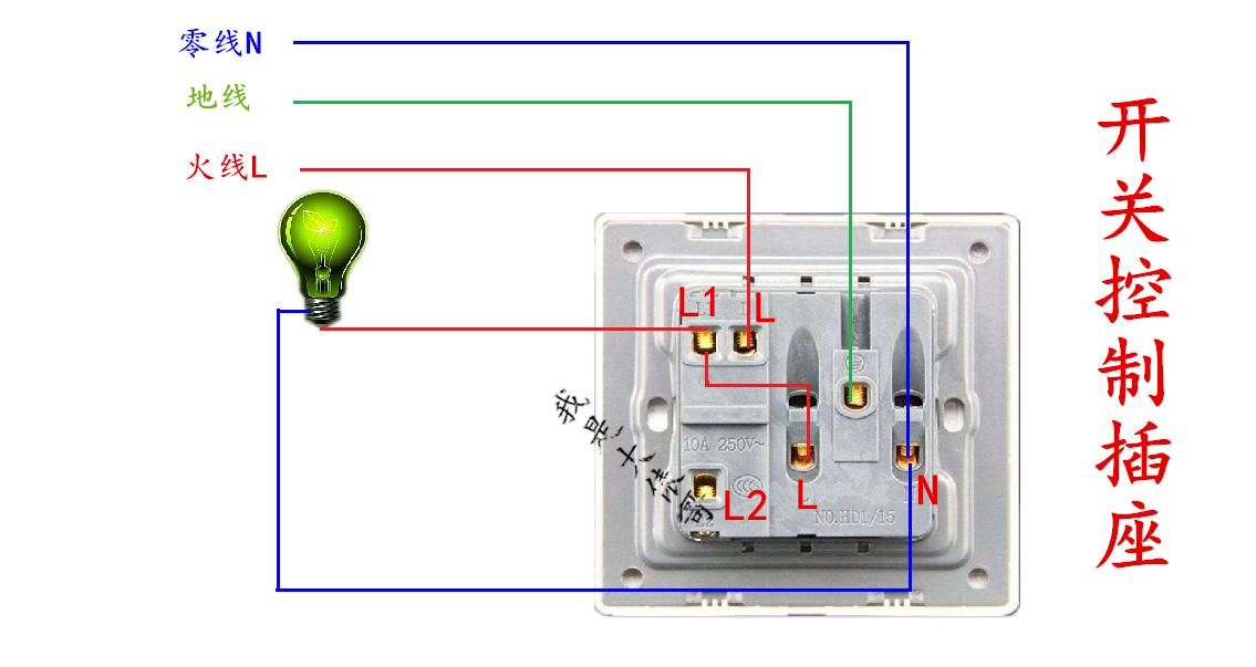 四层楼四灯双控接线图,一灯三控图解大全