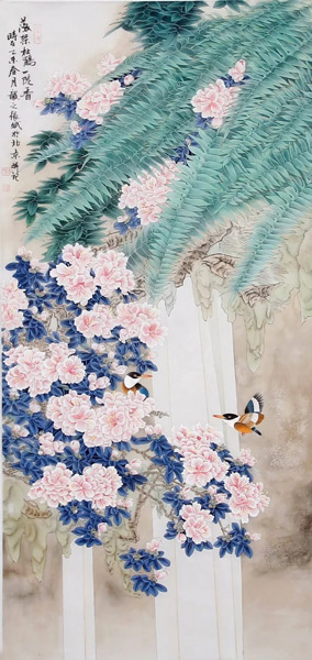 张斌画家的抖音,张斌工笔画家作品