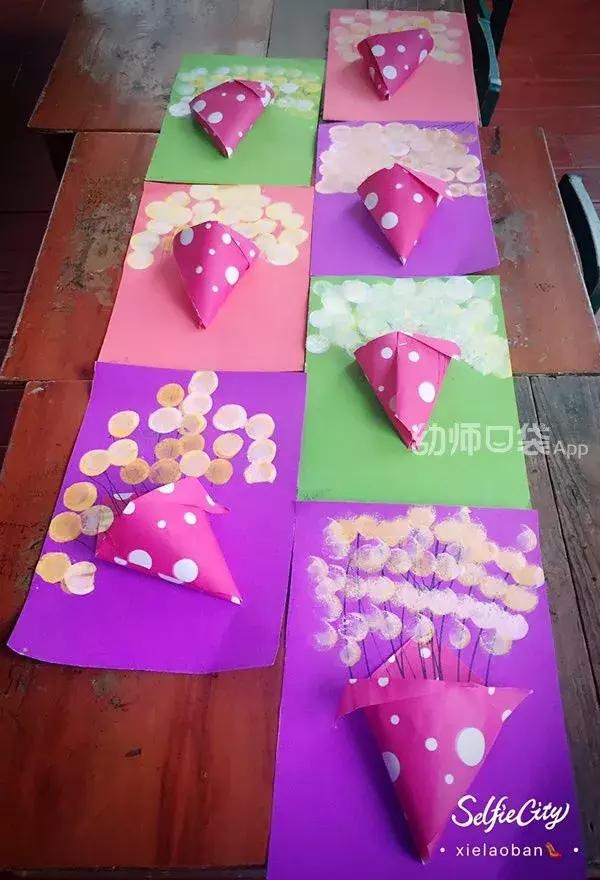 教师节手工立体花贺卡简单又漂亮,教师节的贺卡手工简单的立体花