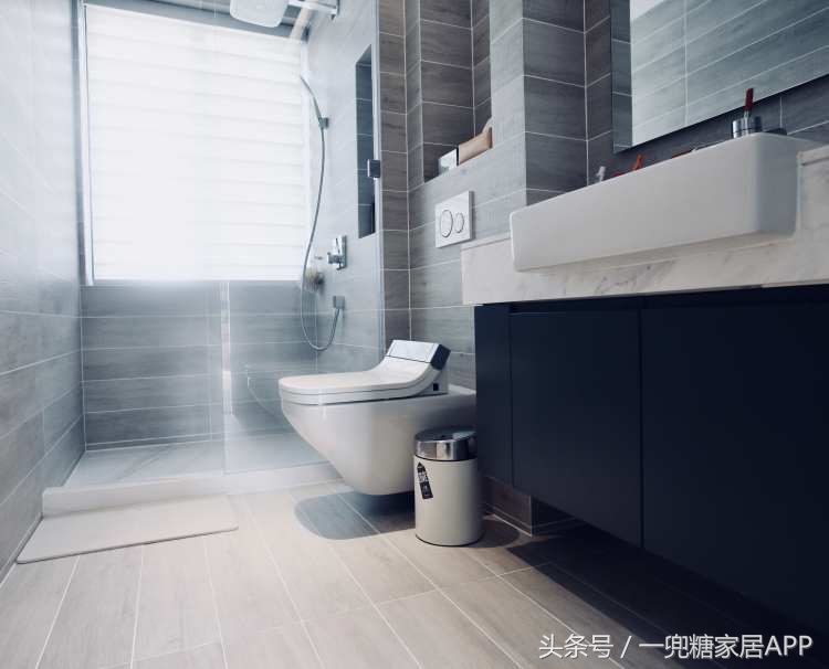 为了2个娃,我183㎡的家,没一个凸出来的柜门把手