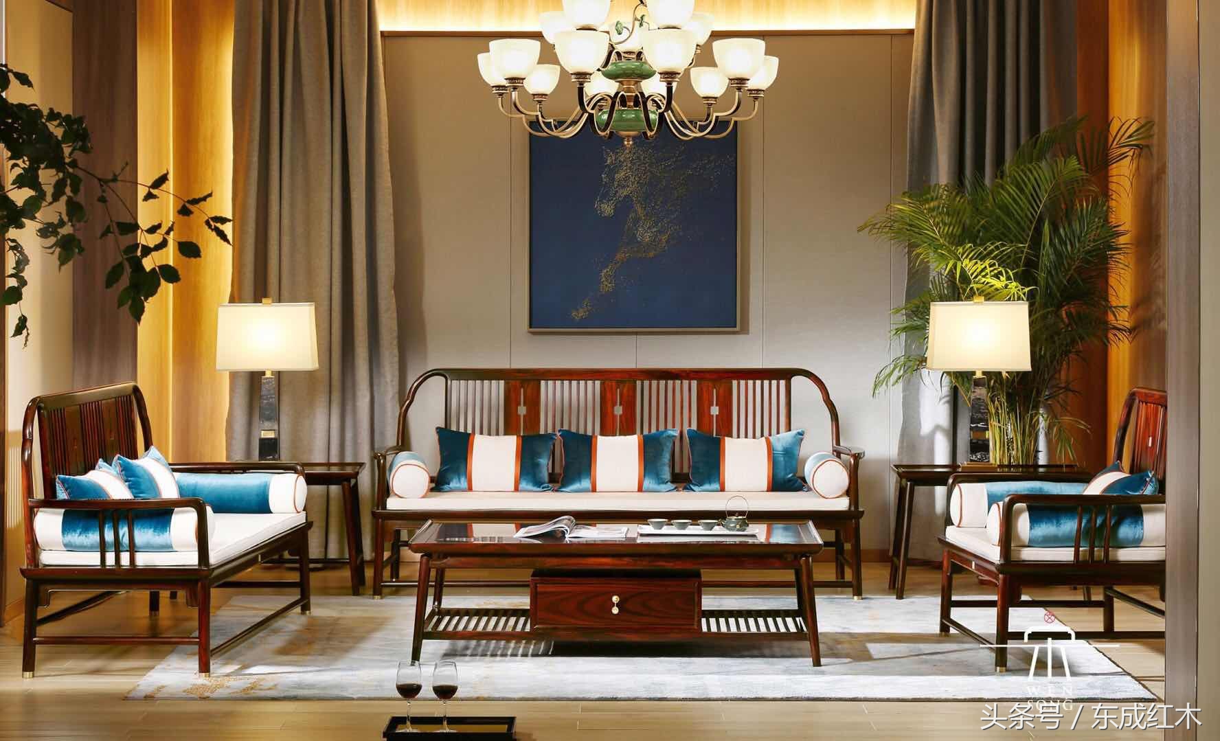 中式红木装修传承中式美学文化,红木家具与苏式园林