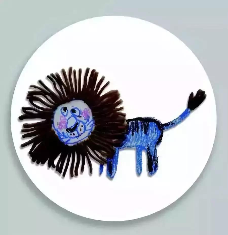 白纸盘手工制作图片大全创意,幼儿园手工作品十二生肖纸盘