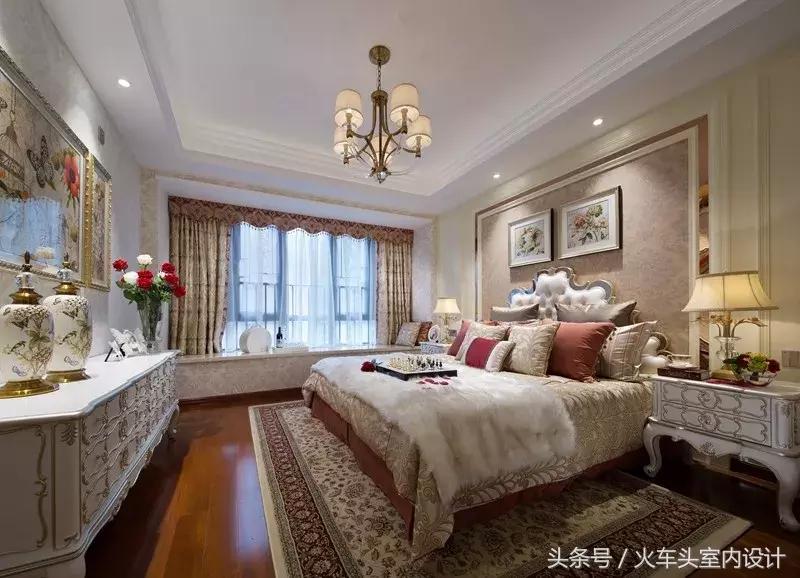 120平美式轻奢两居室优雅而又高端,145平四房两厅现代轻奢