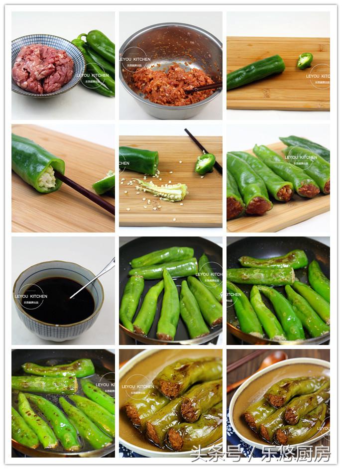 把肉塞到豆芽里的一道菜,塞肉塞菜的做法