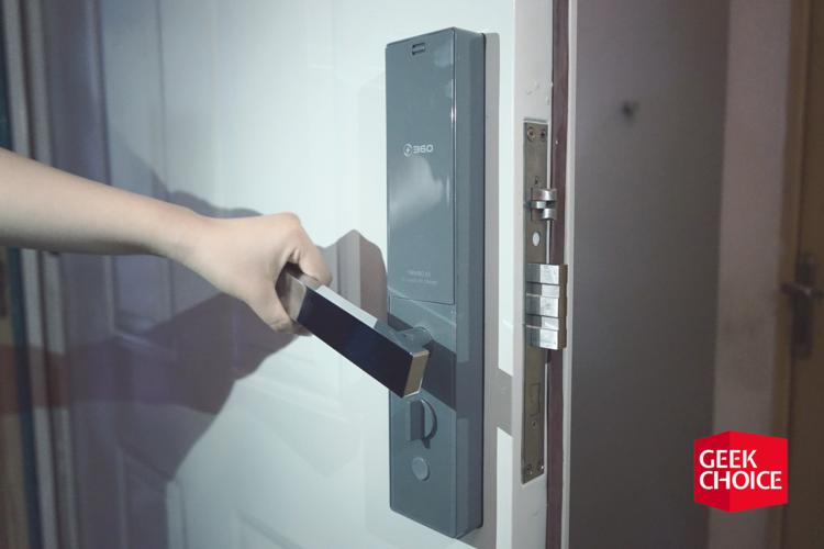 智能门锁360智能门锁,指纹全自动门锁