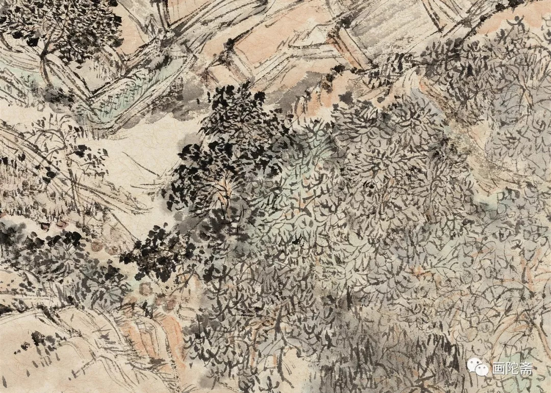 艾国山水画创作视频,艾国山水画工作室