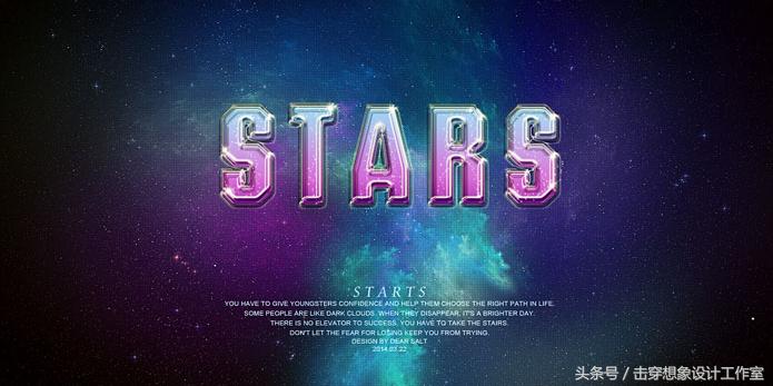 ps制作彩色渐变字体,ps制作渐变透明的图片