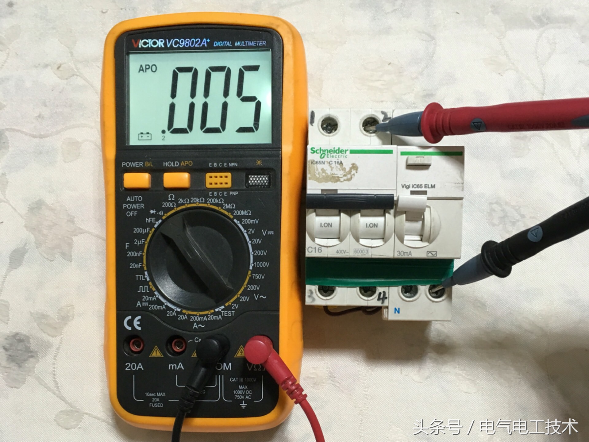 漏保怎么接线才正确,漏保左火右零接线图