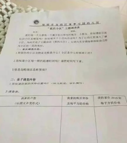 幼儿园摸家底家长神操作,幼儿园摸家底背后的猜想