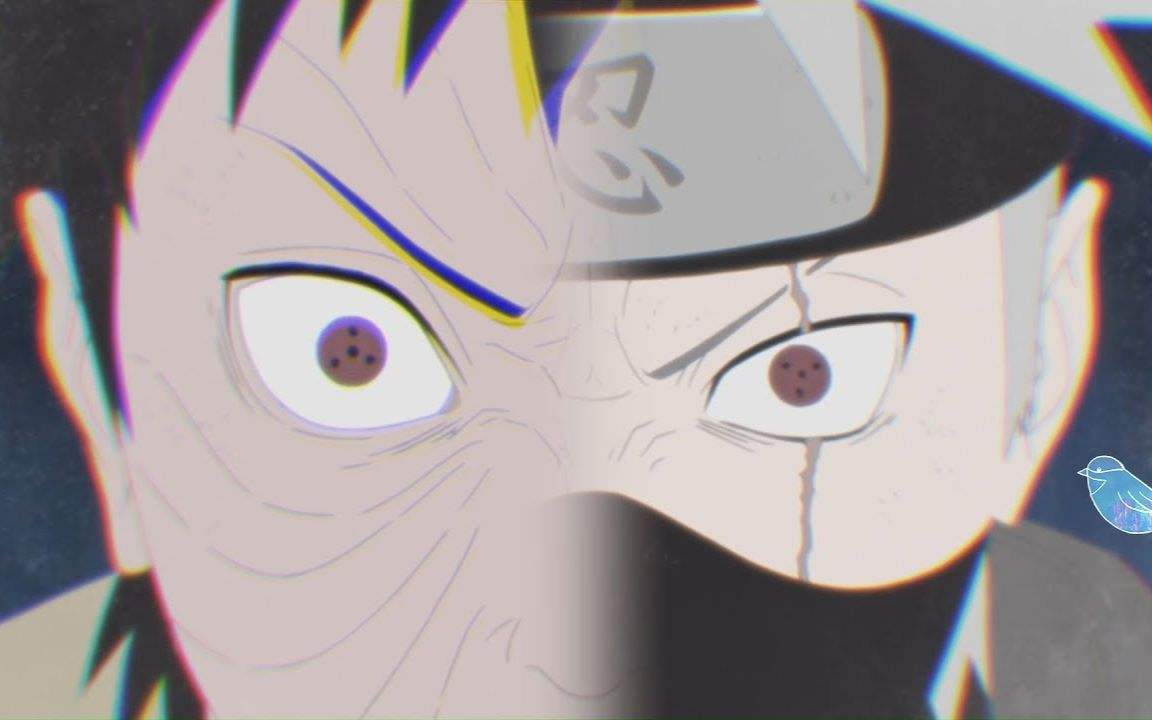 卡卡西和带土万花筒,宇智波带土卡卡西同时开启万花筒