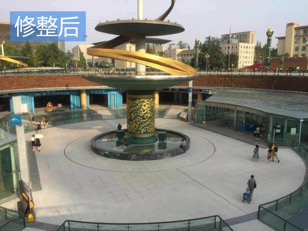 天府广场地下铺,天府广场下沉广场