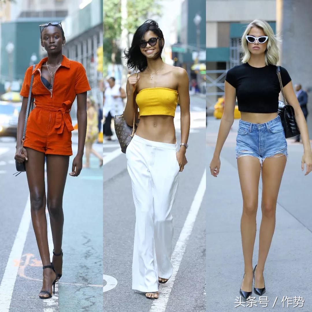 维密面试街拍摩托,维密大秀面试模特