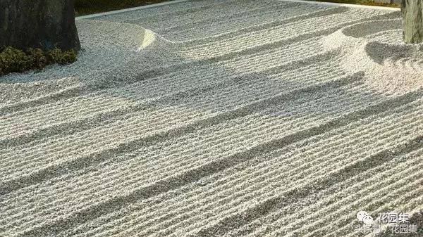 枯山水的造园手法,枯山水画法