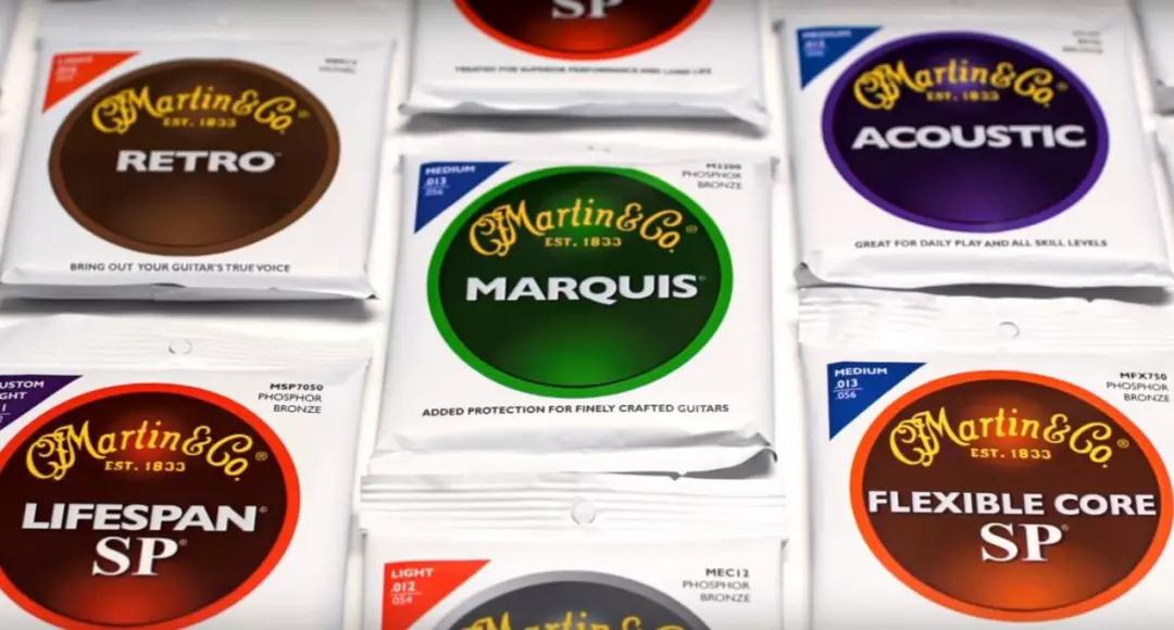 马丁琴弦和达达里奥琴弦,马丁琴弦和伊利克斯琴弦手感