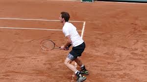 网球截击垫步和拉拍是同步吗,网球垫步整齐度标准是什么