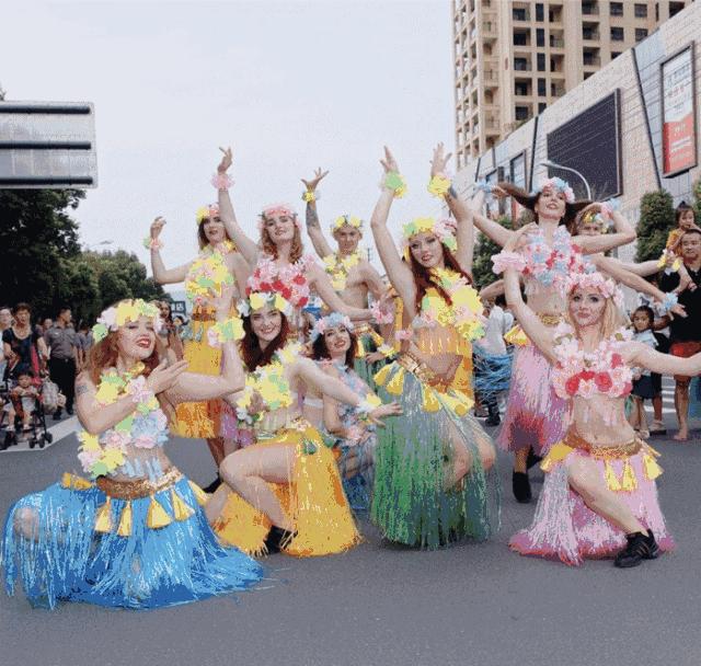 唐山南湖4a景区灯光秀,唐山市南湖国庆灯光秀