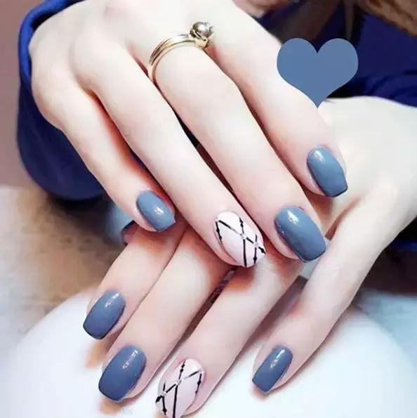 美甲2022新款式秋冬甲片,儿童美甲2022新款式秋冬