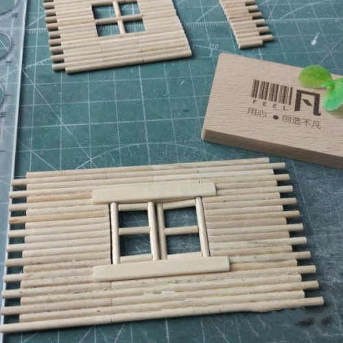 用牙签制作精美小木屋的视频,如何用牙签做成小木屋教程