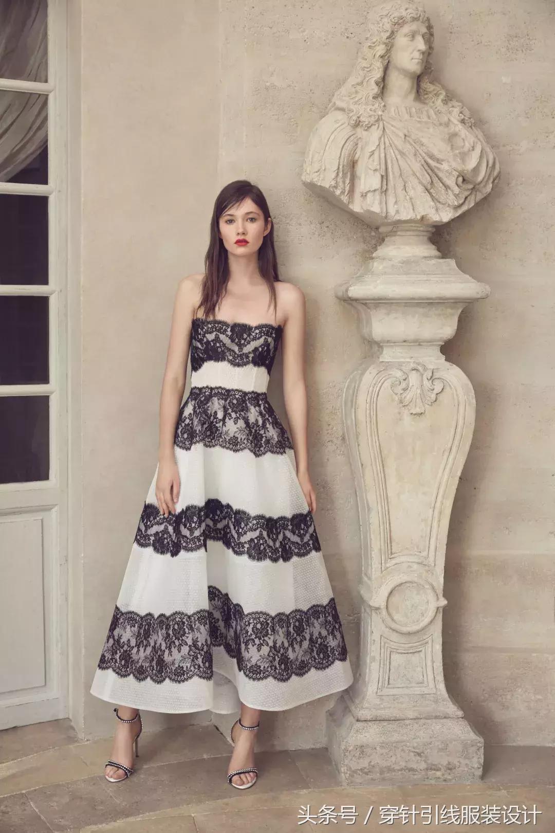 华美礼服｜MoniqueLhuillier细写法国乡村的诗意光景