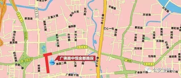 佛山5区城市内涝点一览,佛山季华六路实时水浸情况