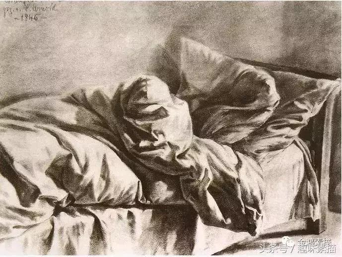 刘斌画家素描作品,俄罗斯十大素描画家