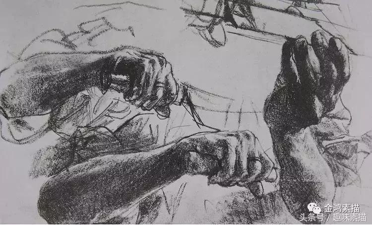 刘斌画家素描作品,俄罗斯十大素描画家