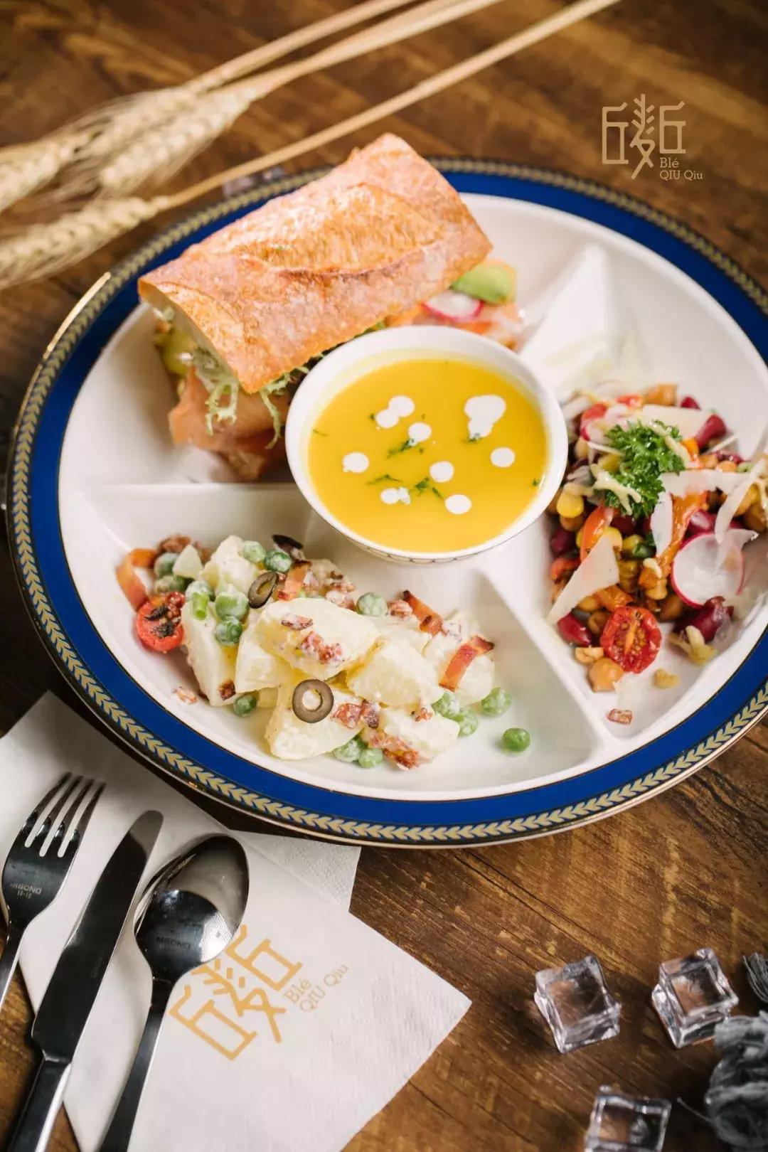 丘麦丘法式生活餐厅入驻磐基名品中心，开启浪漫法式生活的一天