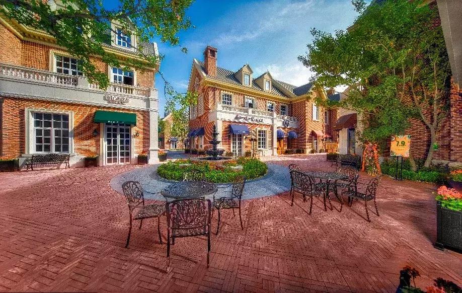 万科一期风情小镇,万科打造的小镇