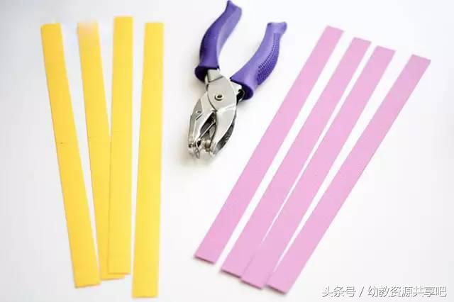 用彩色纸条制作手工卡纸,超简单卡纸手工特别好看