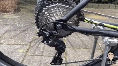 shimano电子后拨自动保护功能,shimano后拨微调