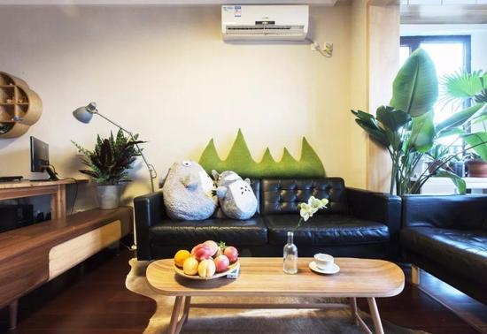 龙猫衣柜、猫桌、小熊柜，建筑师夫妇把80㎡精装房变萌萌哒家！