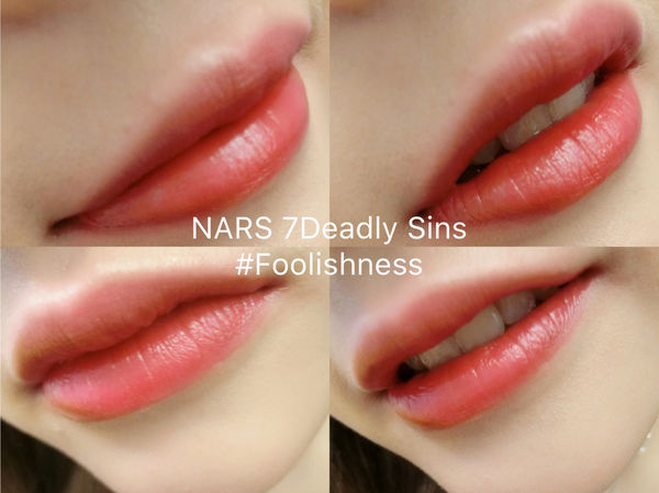 「试用报告」原罪的七种诱惑~NARS惹火7原罪唇彩盘