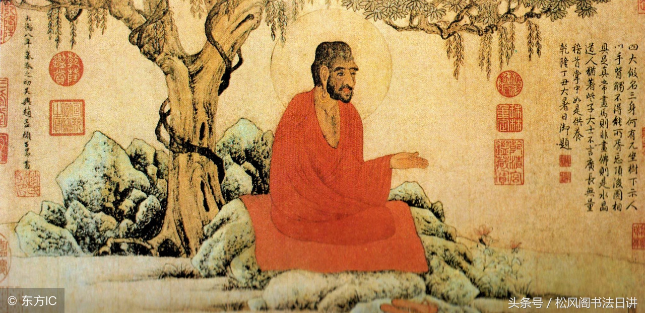 毛笔书法坐姿和握笔姿势,写楷书姿势