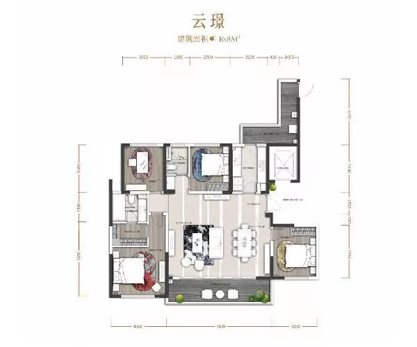 西派国樾365平户型,西派国樾昆明247大平层