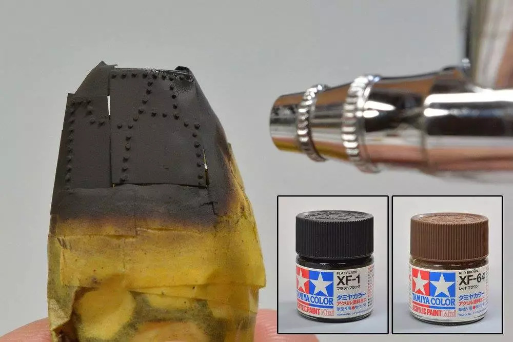 扎古模型拼装过程,高达模型旧化教程