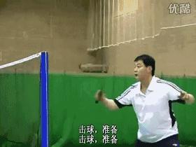 羽毛球学习动作视频教程,羽毛球步法训练前进扑球后退杀球