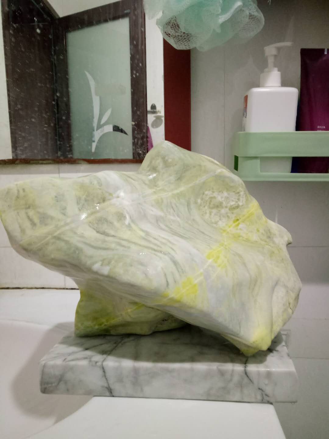 原创我的陶瓷手工作品,神话玩石部落