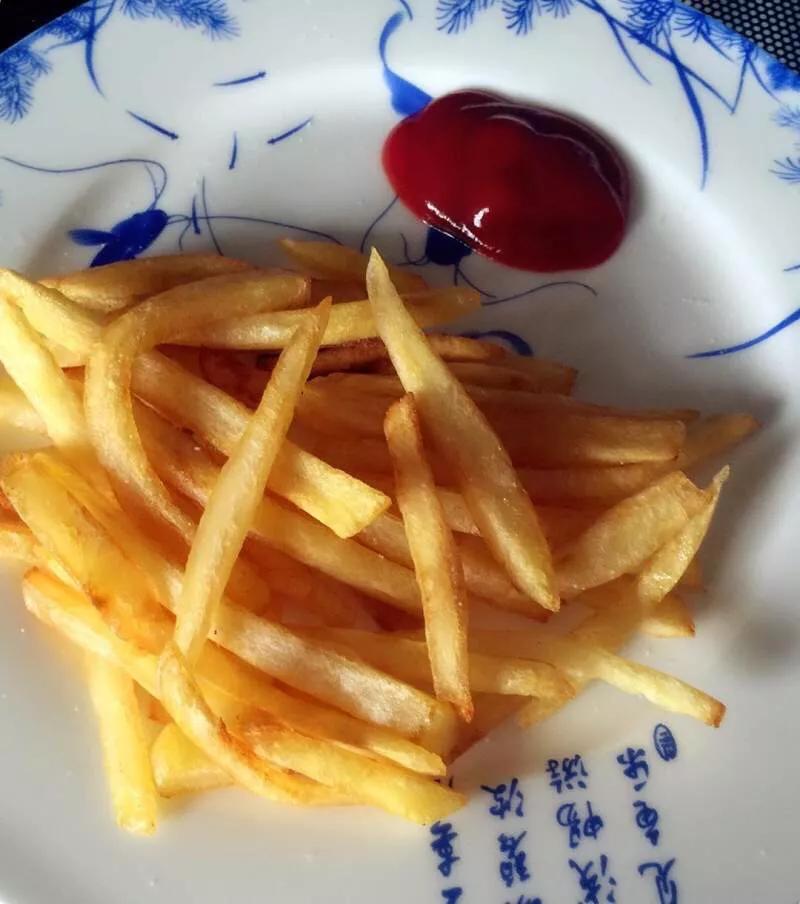 kfc炸薯条冷冻半成品,kfc同款薯条做法