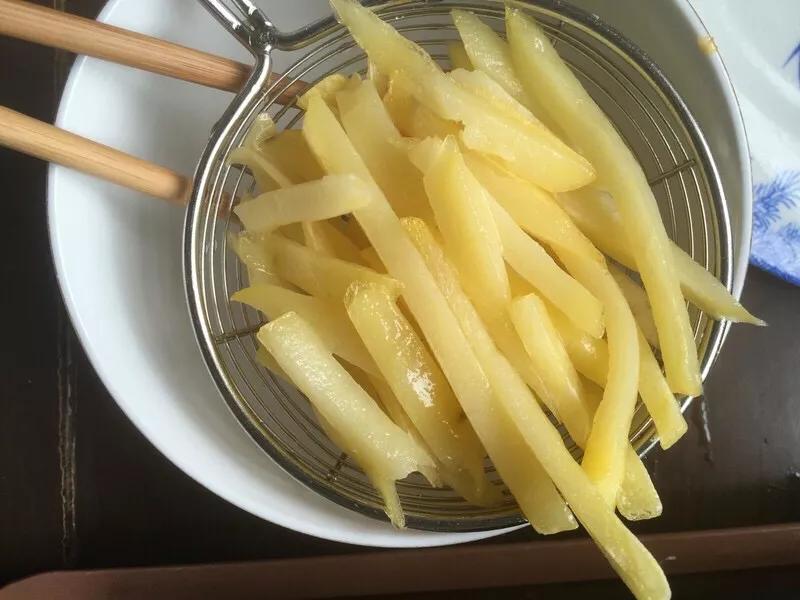 kfc炸薯条冷冻半成品,kfc同款薯条做法