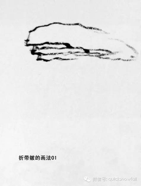 山水画斧劈皴山石画法,阿金山水画技法山石画法