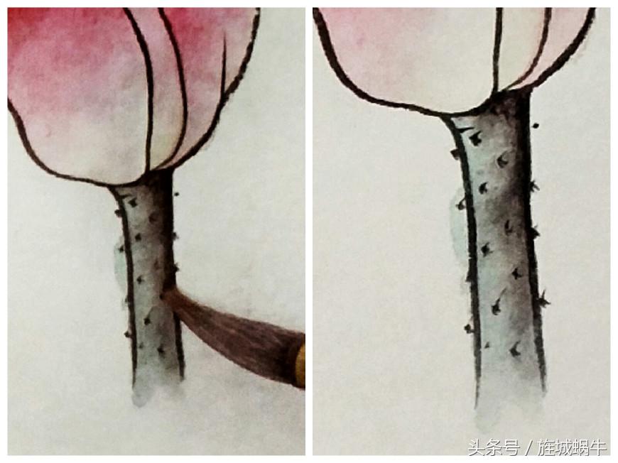 国画工笔重彩教程,国画渲染技法视频