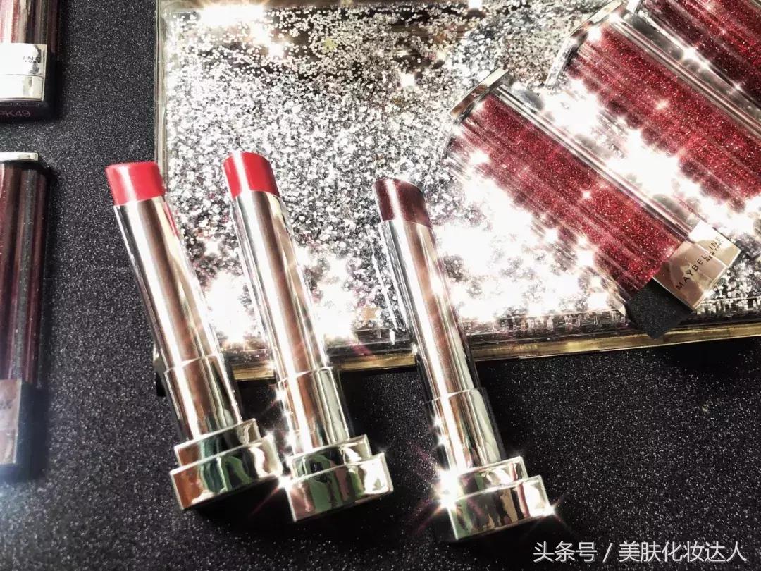美宝莲星钻奶茶色,美宝莲新口红测品