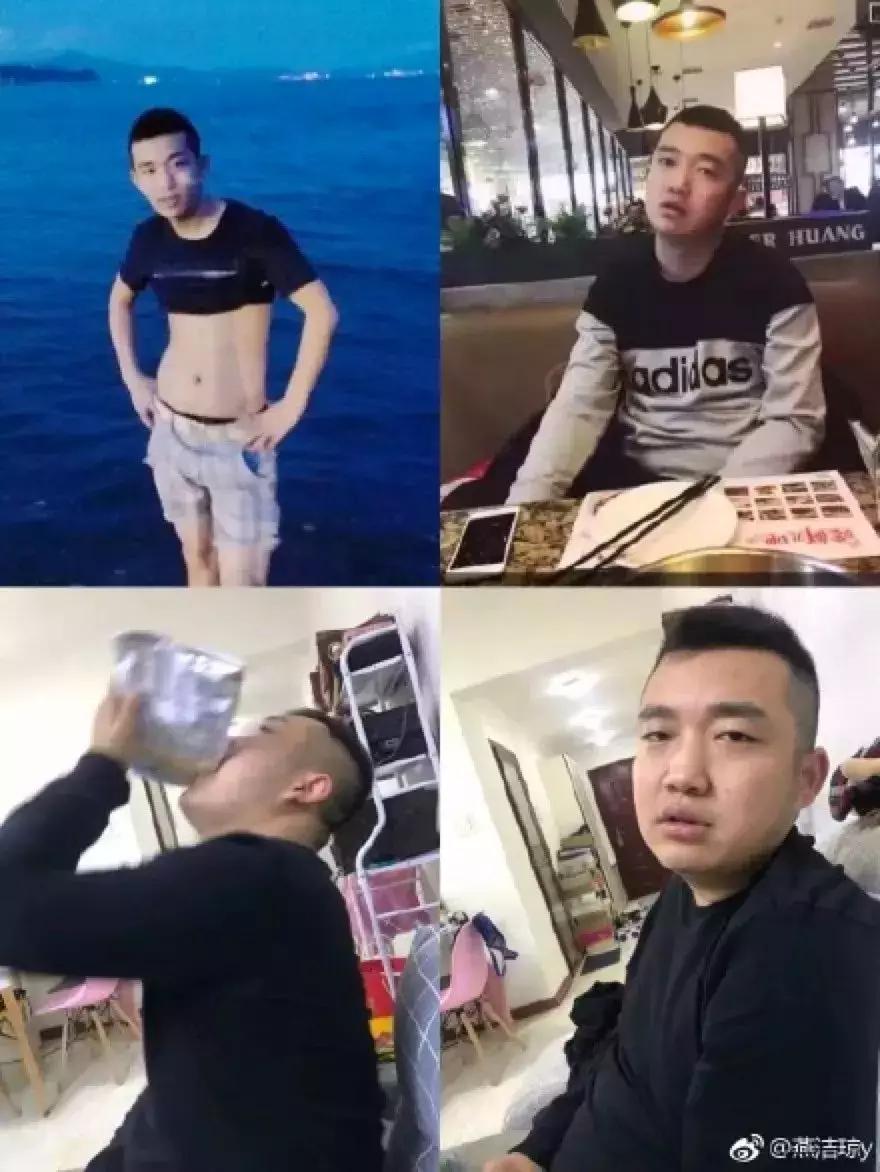 网友晒老公婚前婚后对比图,婚前婚后老公颜值差距搞笑对比